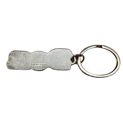 Metal Name Keychain Don (Red)
