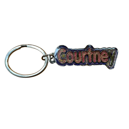 Colourful Name Keychain Courtney