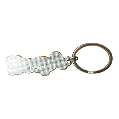 Colourful Name Keychain April