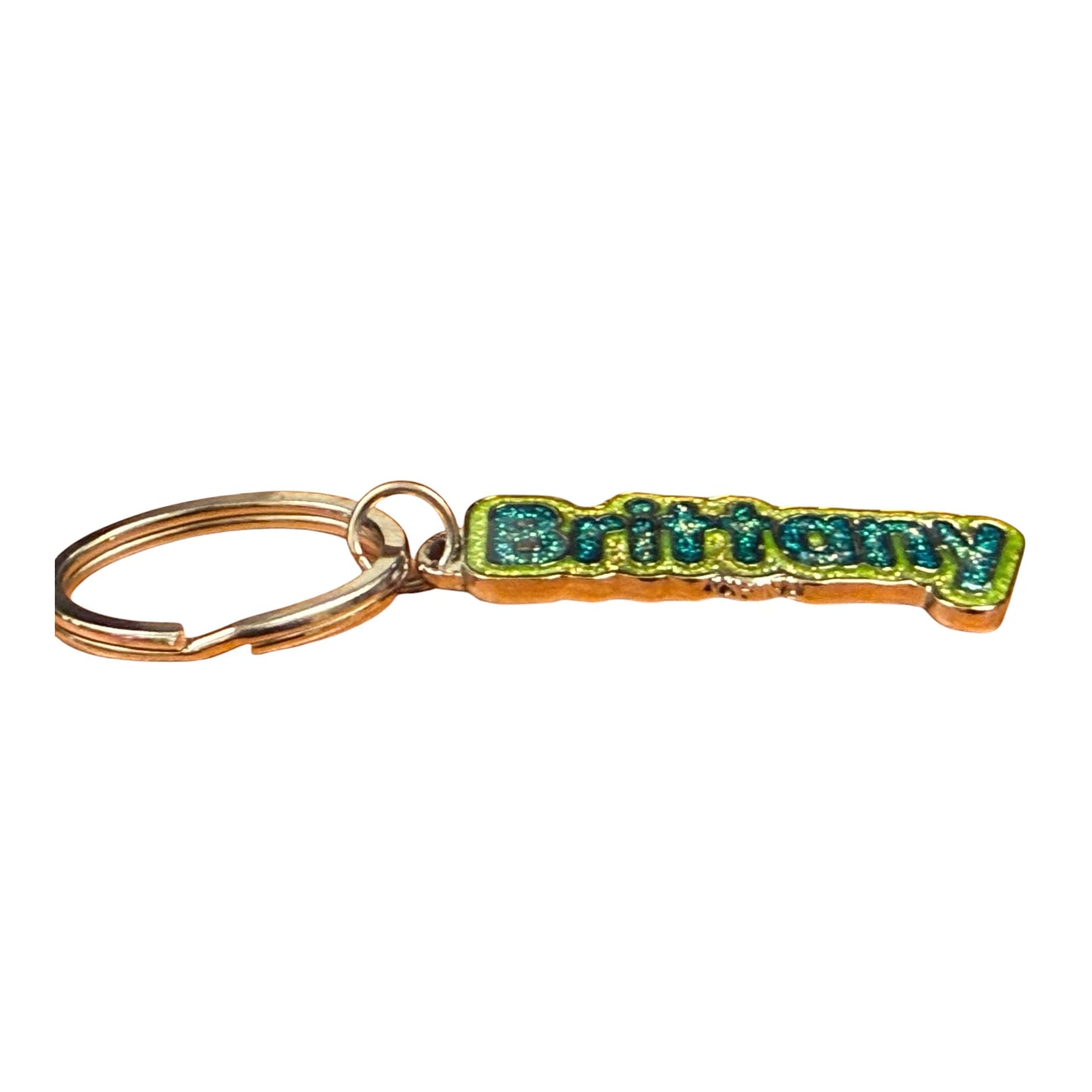 Colourful Name Keychain Brittany