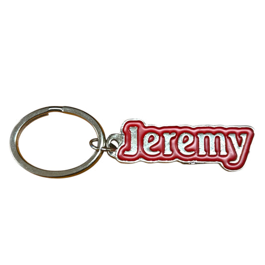 Metal Name Keychain Jeremy