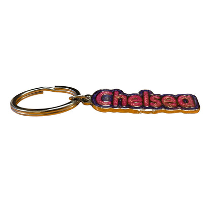 Colourful Name Keychain Chelsea
