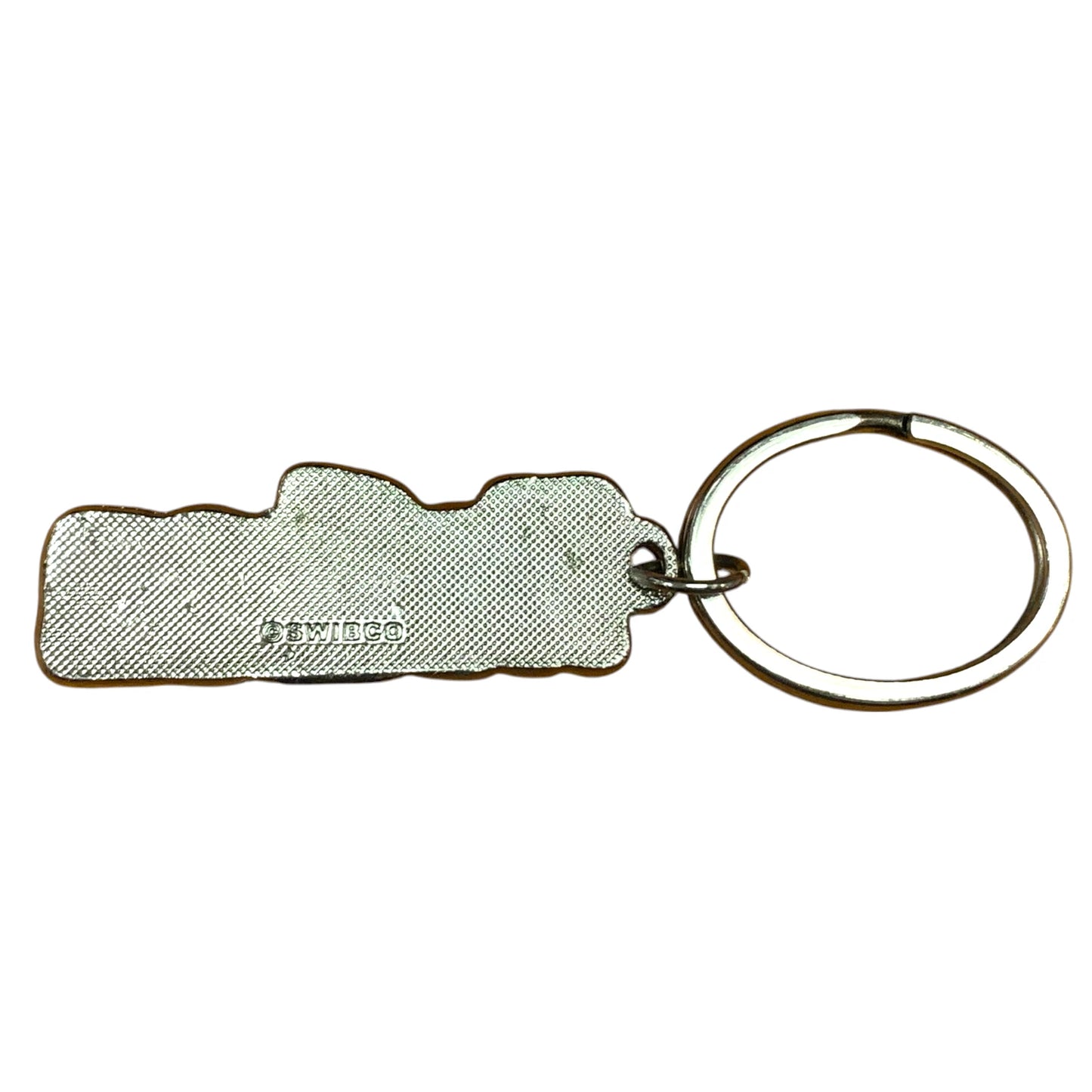 Metal Name Keychain Nathan (Red)