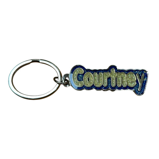 Colourful Name Keychain Chelsea (Blue)