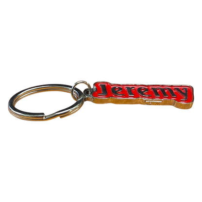 Metal Name Keychain Jeremy