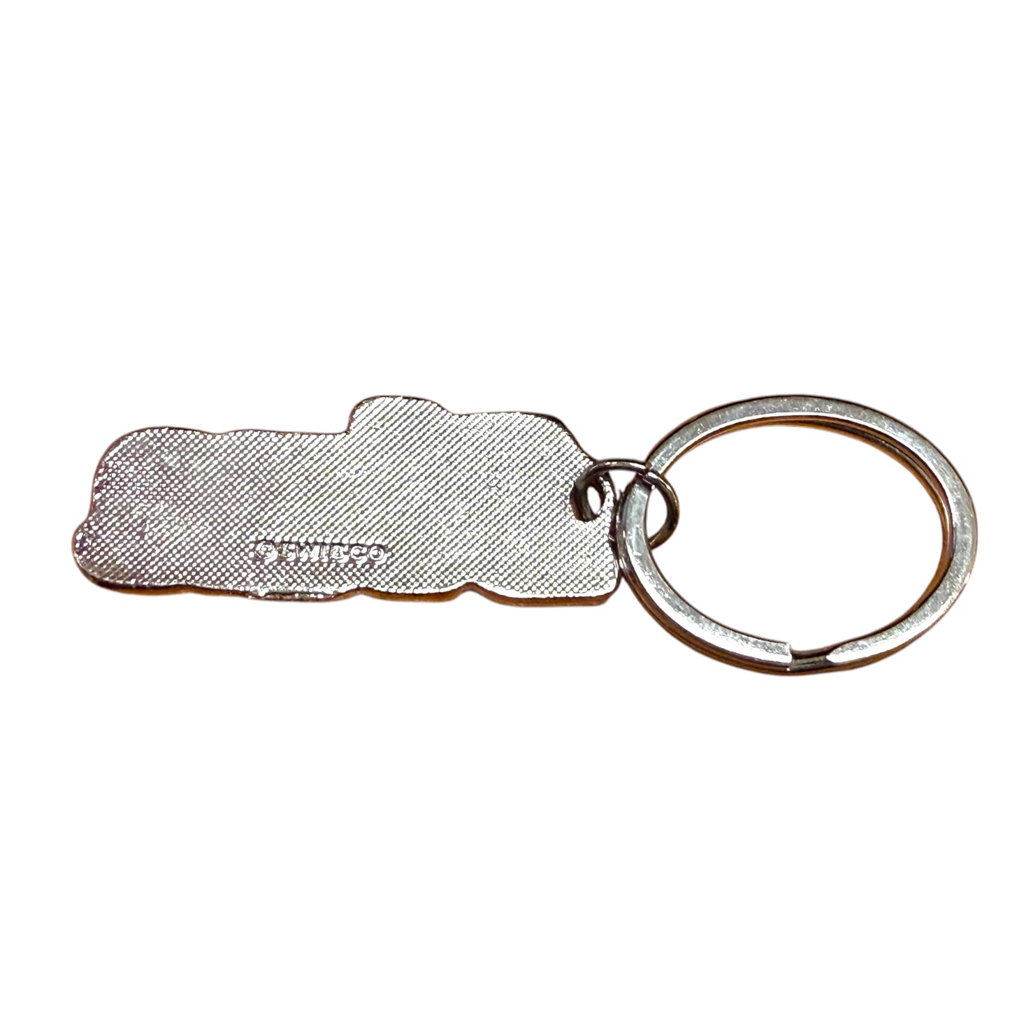 Metal Name Keychain Jim (Black)