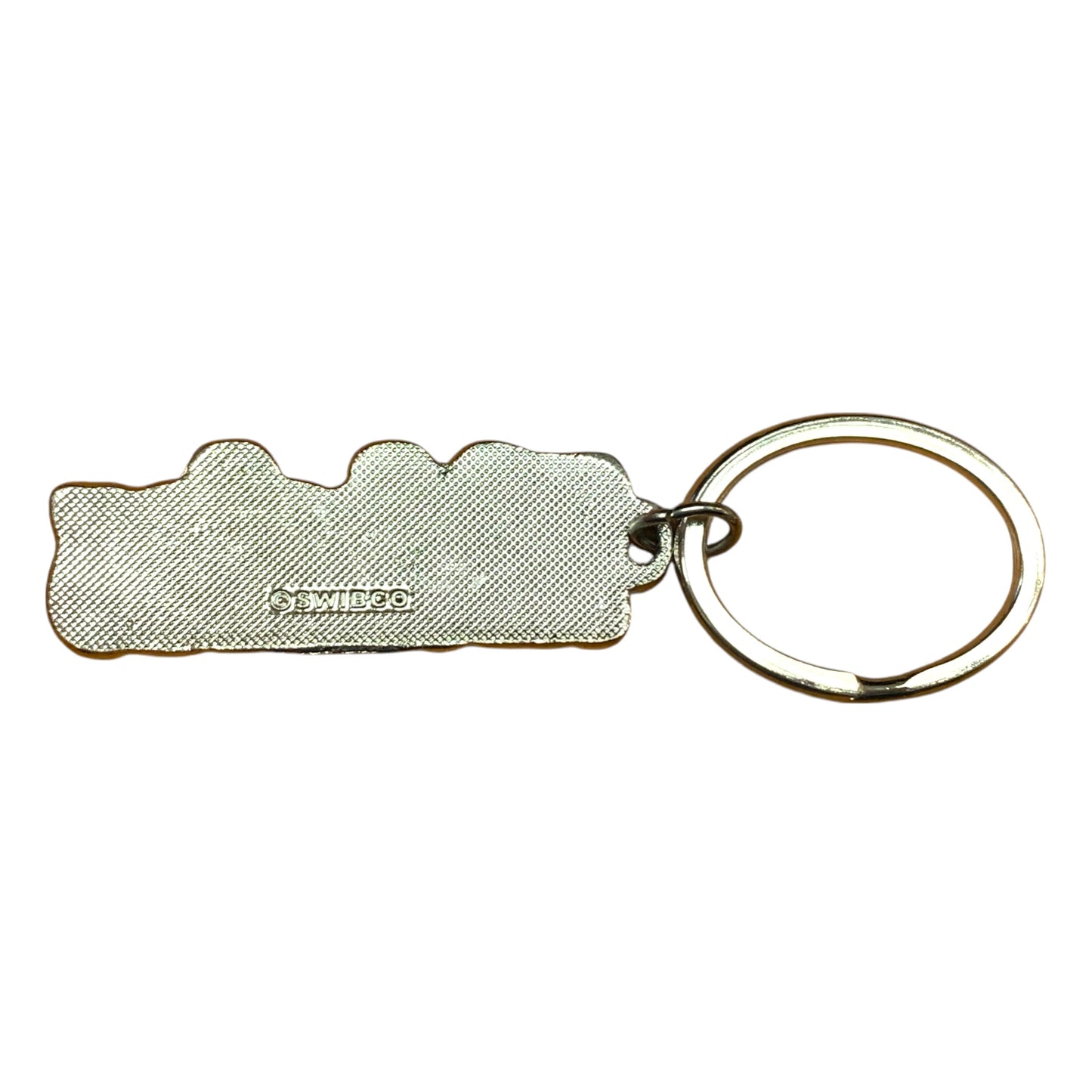 Metal Name Keychain Nicholas (Red)