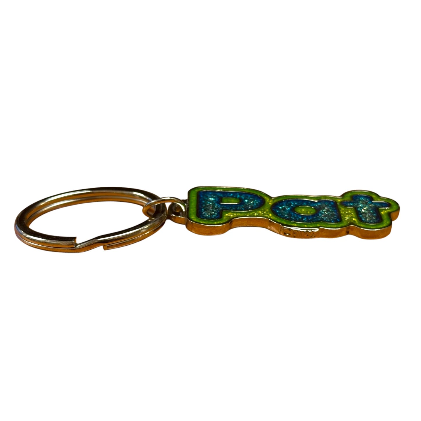 Colourful Name Keychain Pat