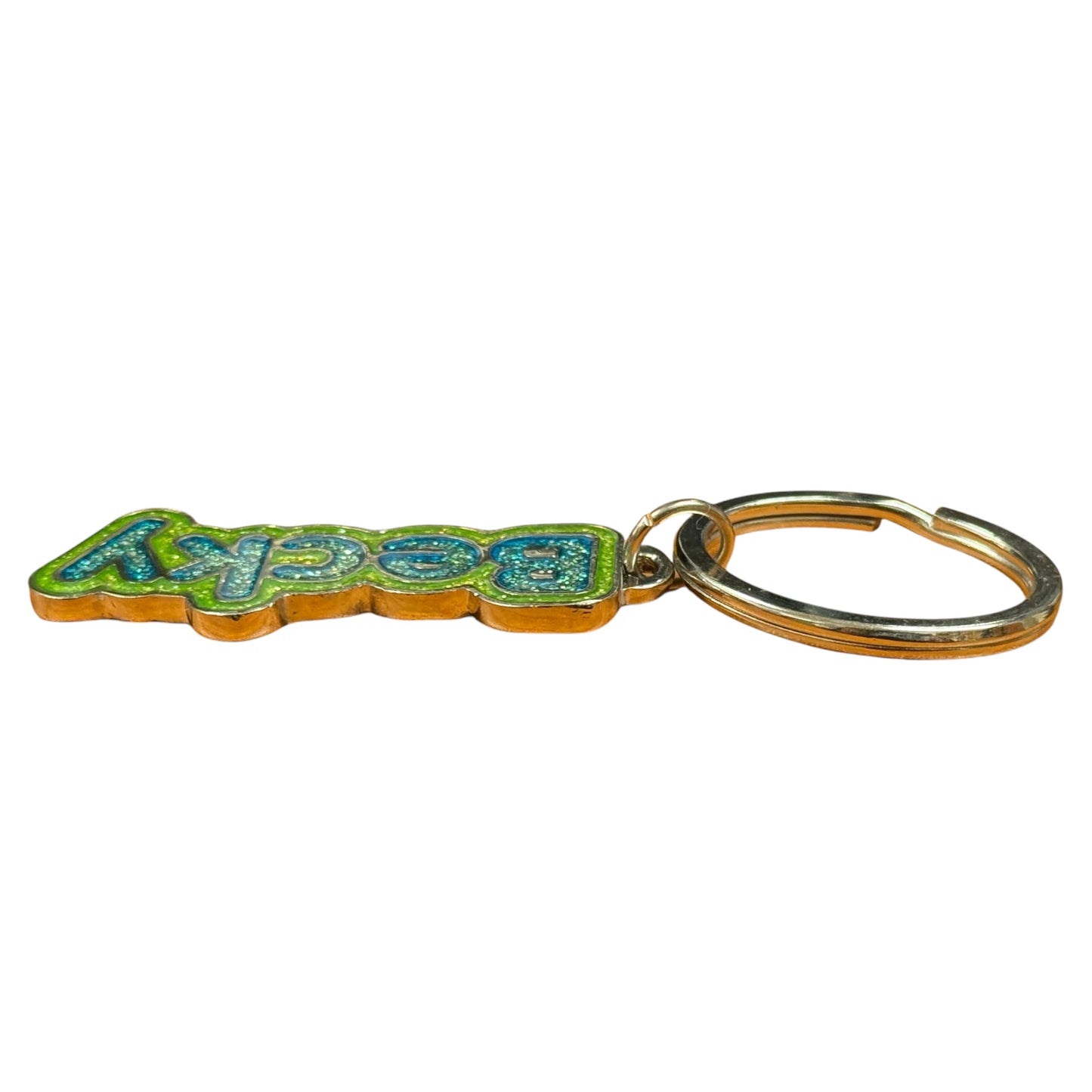 Colourful Name Keychain Becky