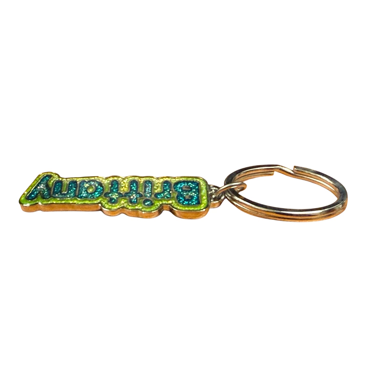 Colourful Name Keychain Brittany