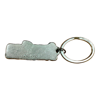 Metal Name Keychain Jonathan (Black)