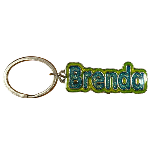 Colourful Name Keychain Brenda