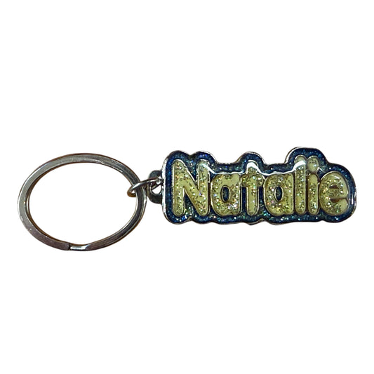 Colourful Name Keychain Natalie