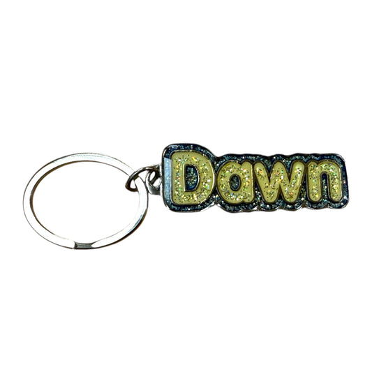 Colourful Name Keychain Dawn (Blue)