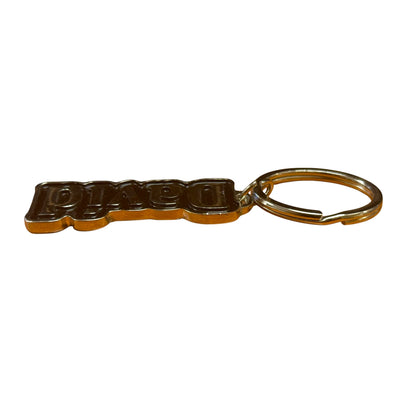 Metal Name Keychain David (Black)