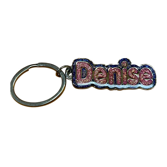 Colourful Name Keychain Denise