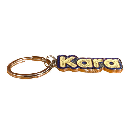 Colourful Name Keychain Kara