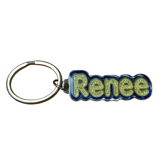 Colourful Name Keychain Renne