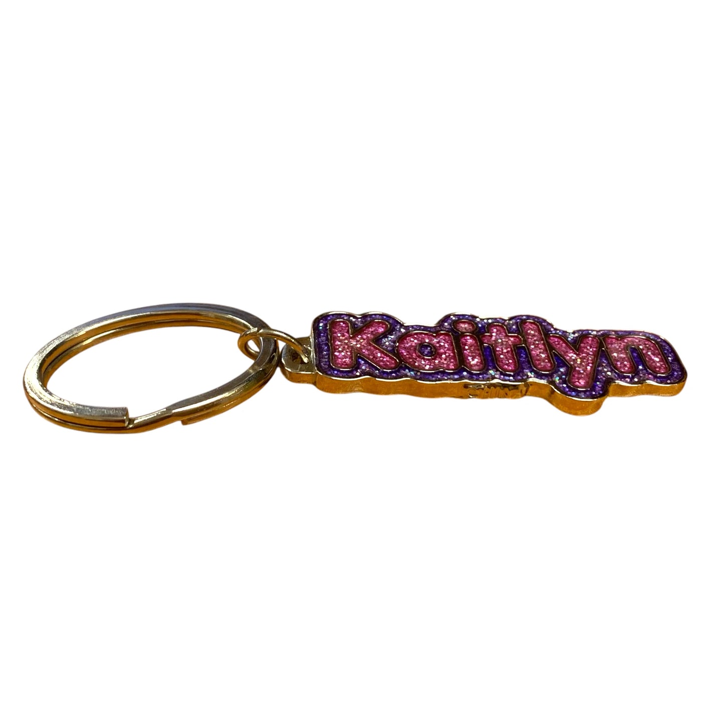 Colourful Name Keychain Kaitlyn (Pink)