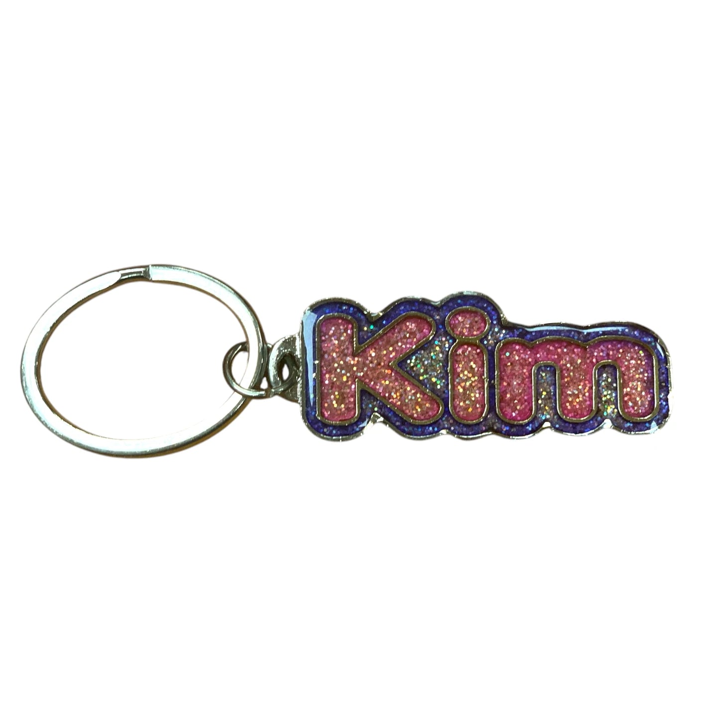 Colourful Name Keychain Kim