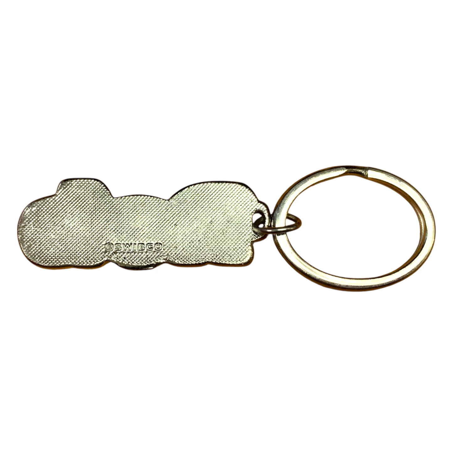 Metal Name Keychain Rob (Black)