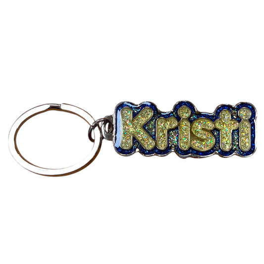 Colourful Name Keychain Kristi