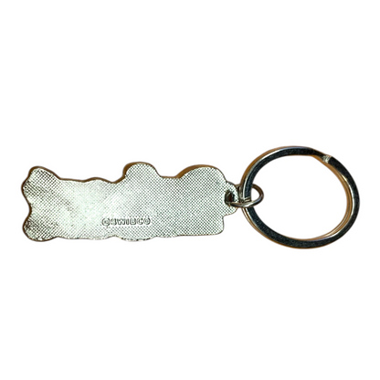 Metal Name Keychain Robert (Black)