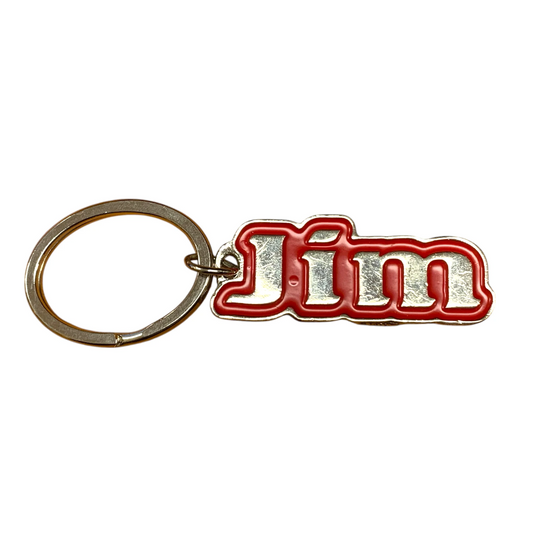 Metal Name Keychain Jim