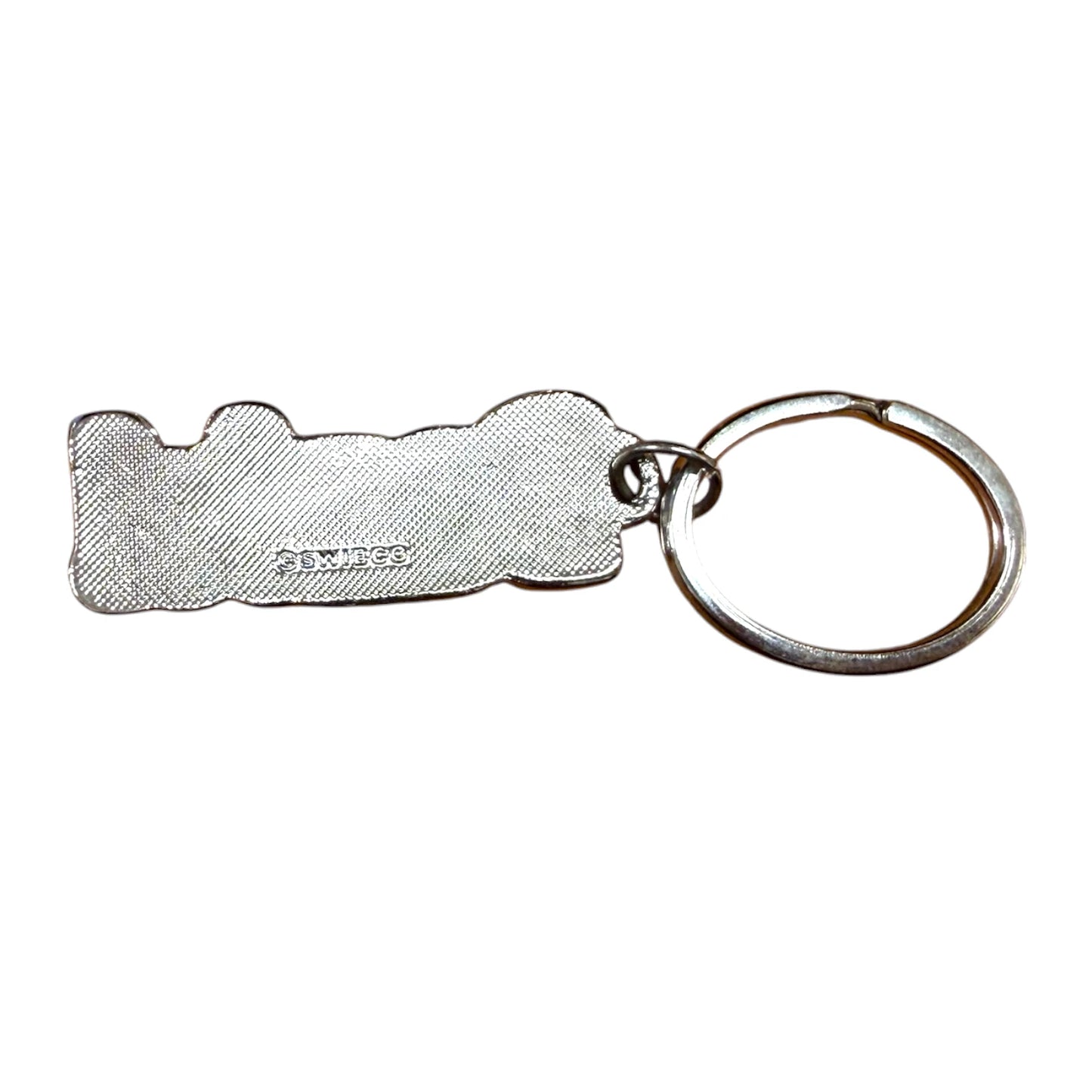 Metal Name Keychain Daniel (Red)
