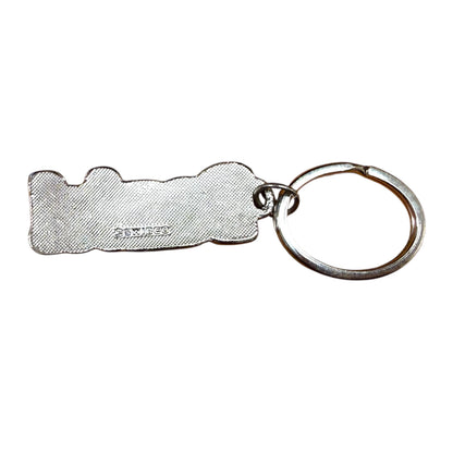 Metal Name Keychain Daniel (Red)