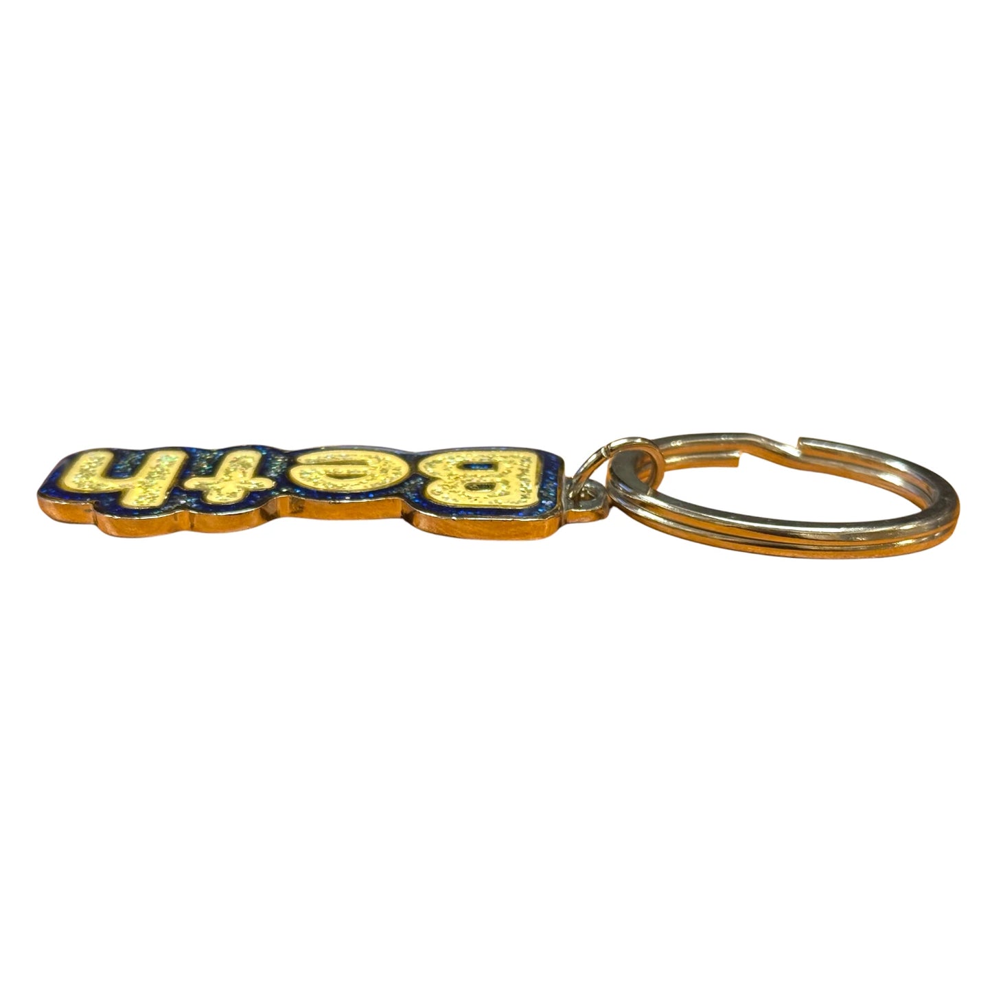 Colourful Name Keychain Beth (Blue)