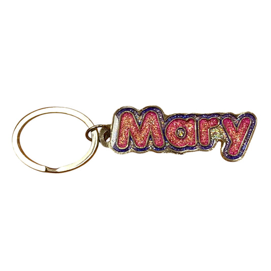 Colourful Name Keychain Mary