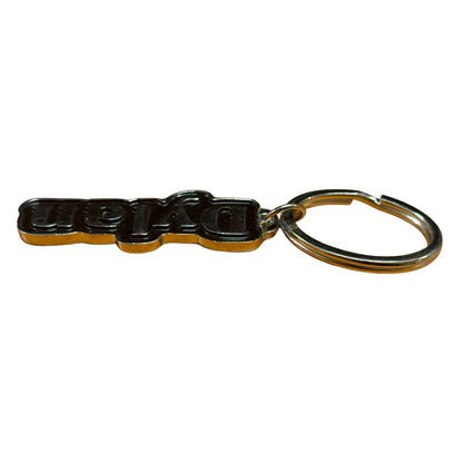 Metal Name Keychain Dylan (Black)