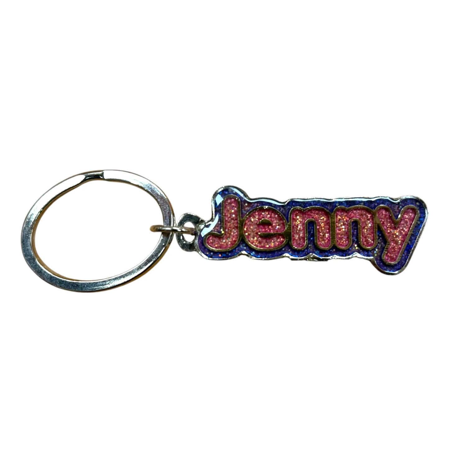 Colourful Name Keychain Jenny