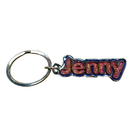 Colourful Name Keychain Jenny