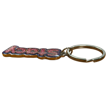 Colourful Name Keychain Stacy