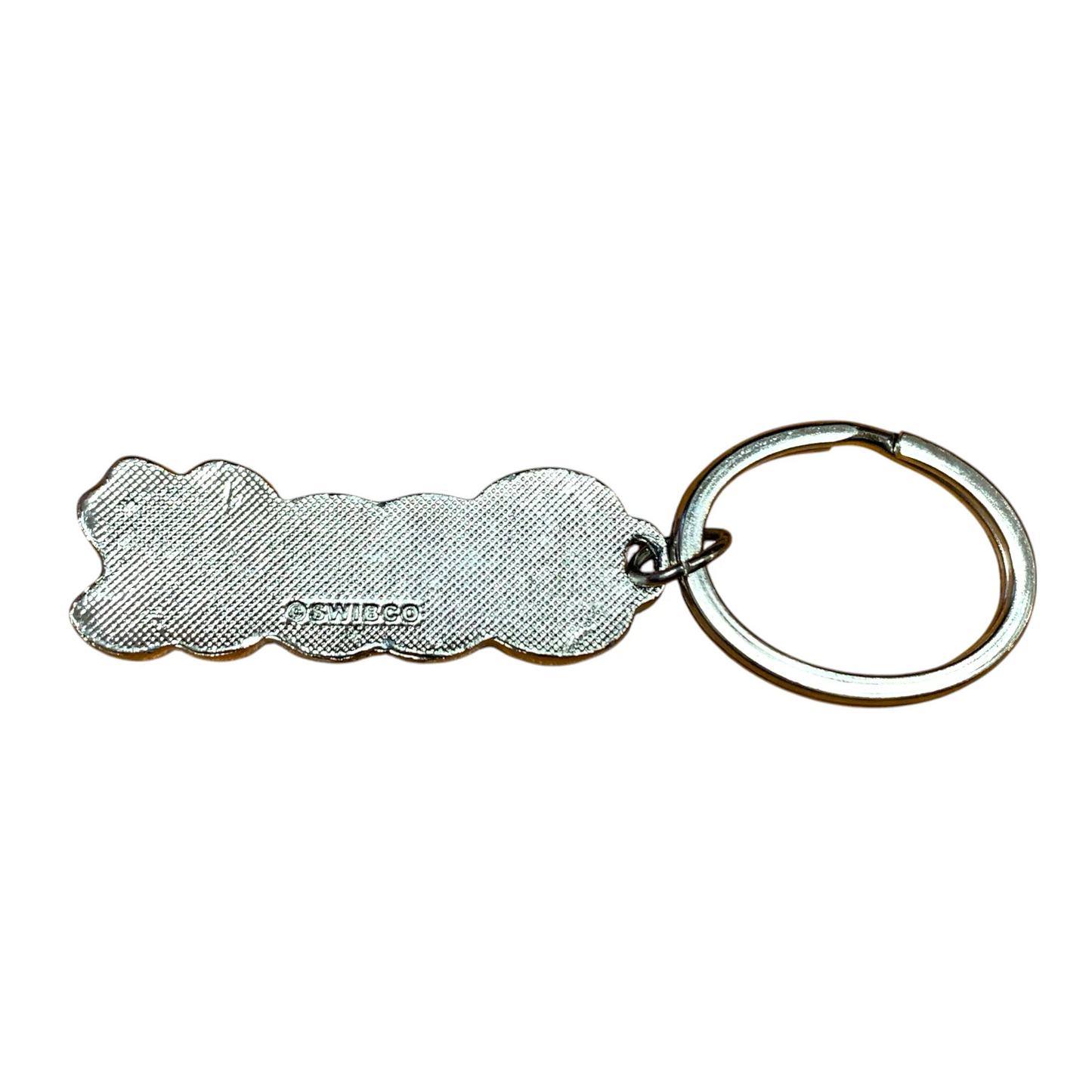 Metal Name Keychain Scott (Black)