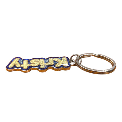 Colourful Name Keychain Kristy (Blue)