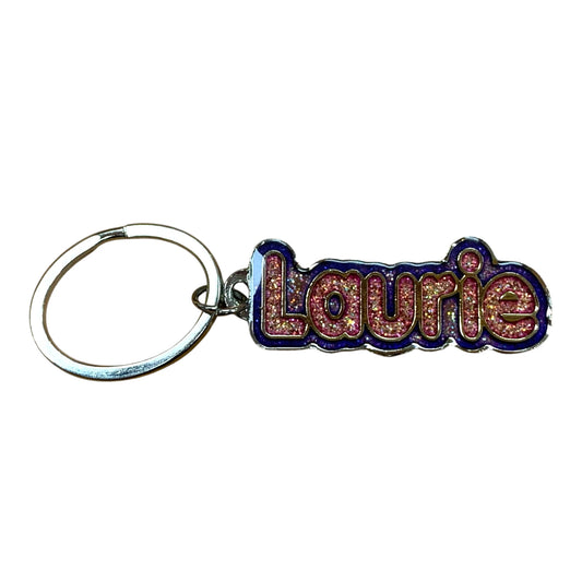 Colourful Name Keychain Laurie
