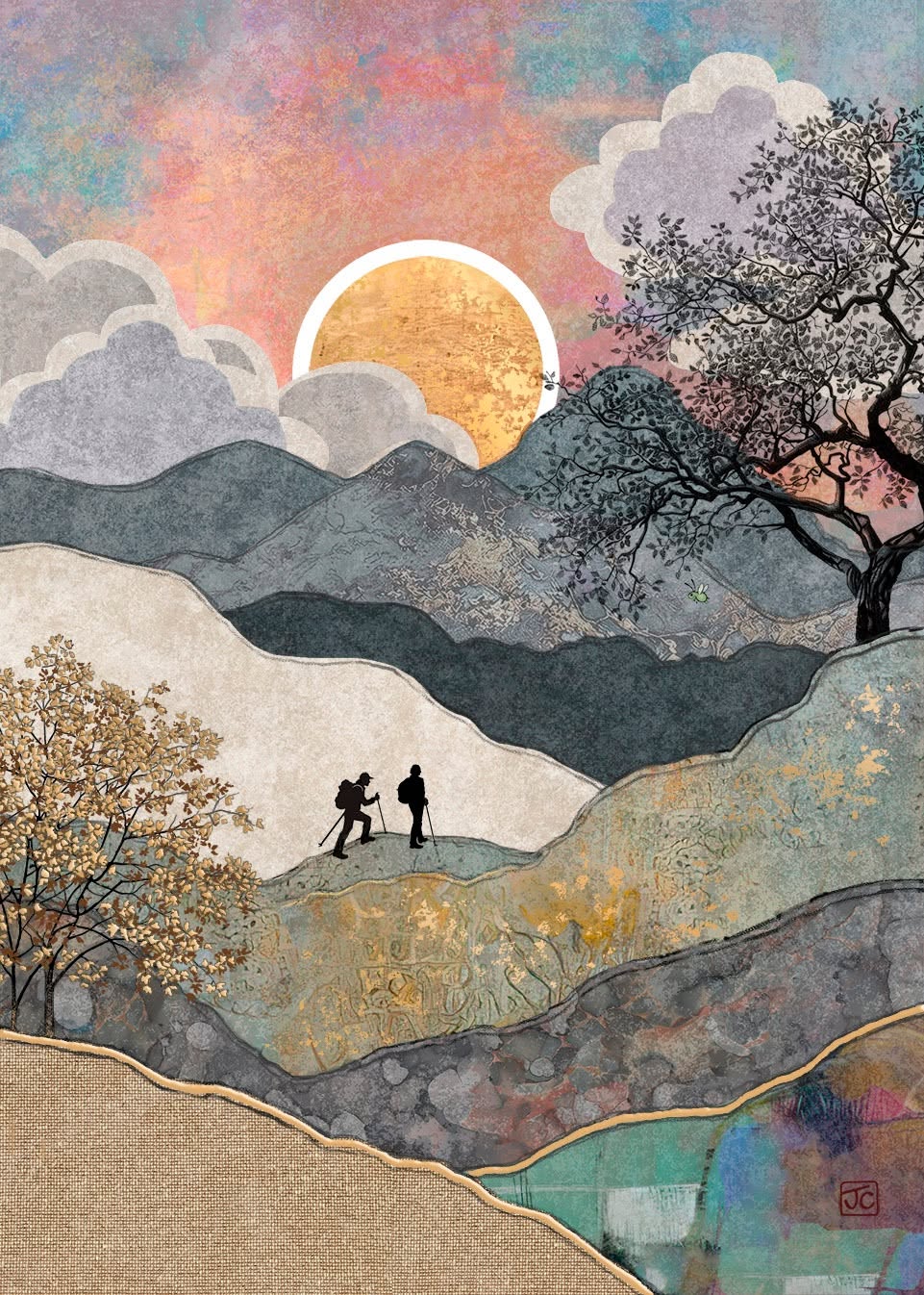 Bug Art Hikers Card