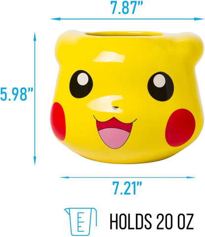 Pikachu 3D Sculpted Ceramic Mug