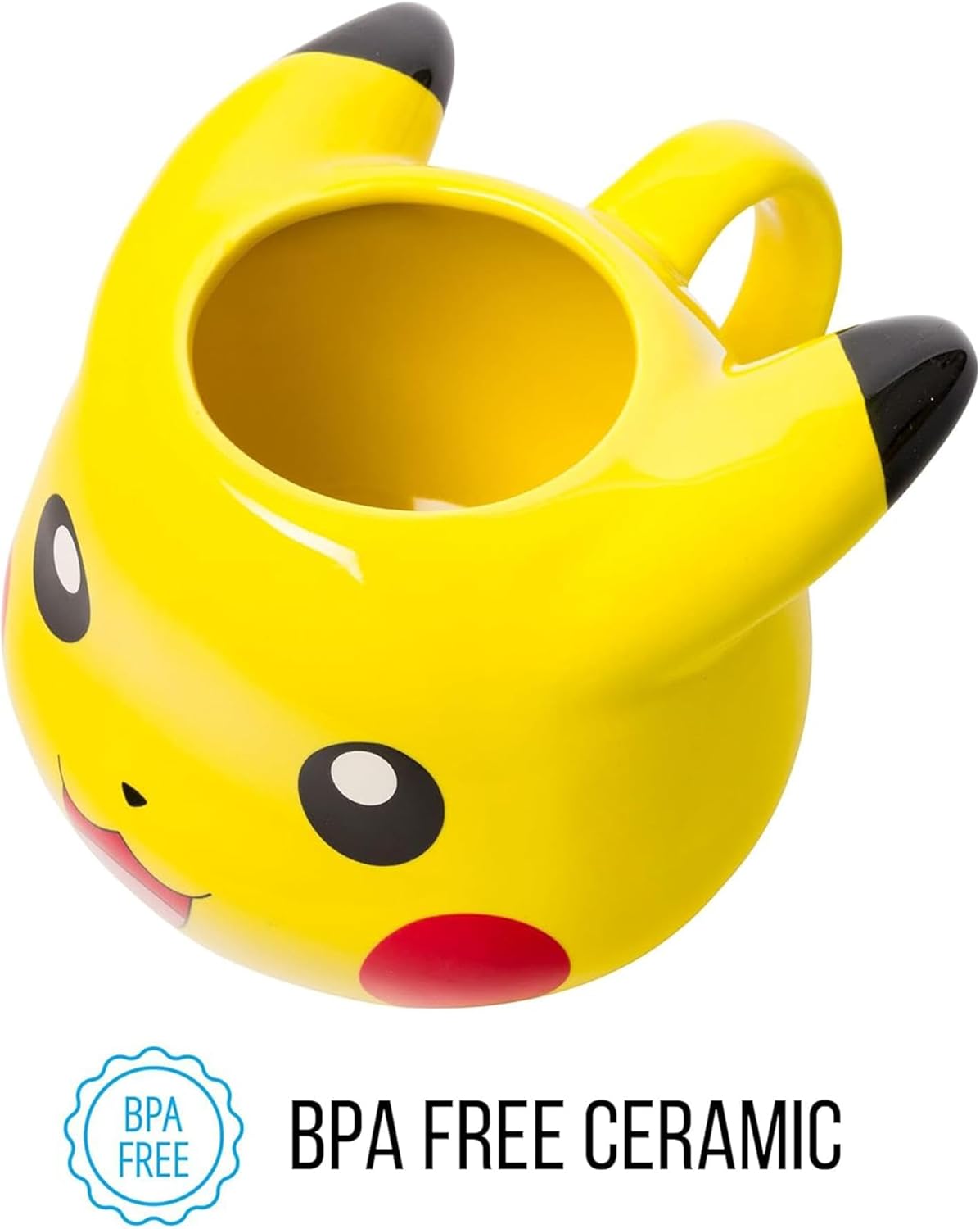 Pikachu 3D Sculpted Ceramic Mug