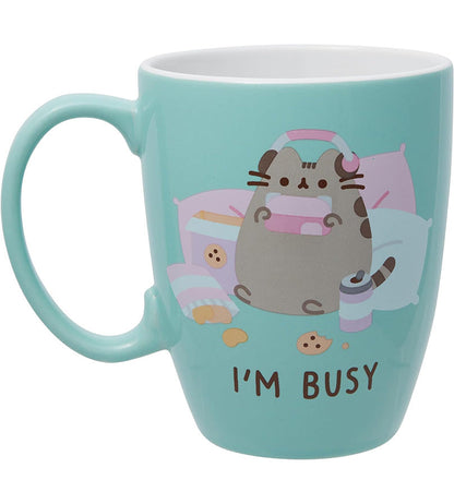 Pusheen I'm Busy Cookies Mug