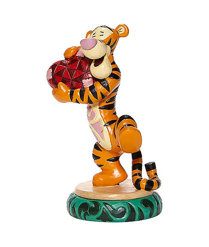 Tigger Holding Heart Figurine