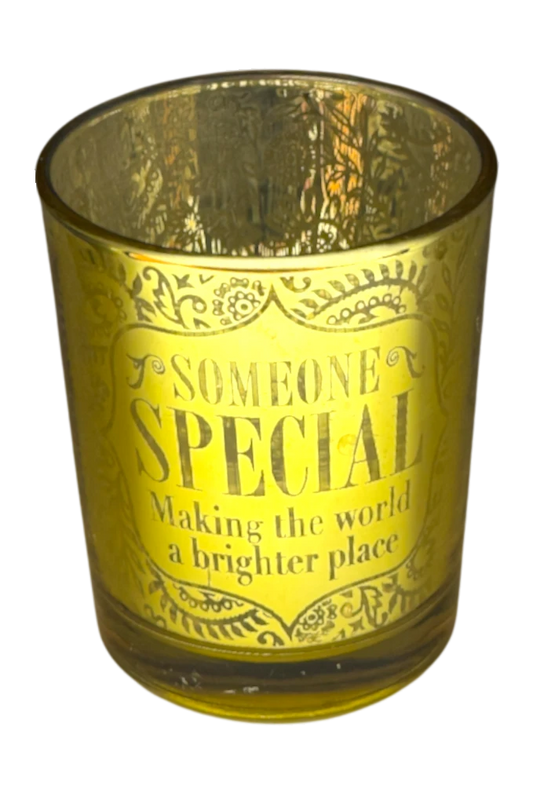 Metallic Candle Pots Someone Special