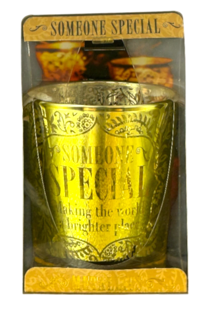 Metallic Candle Pots Someone Special