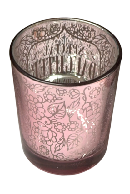 Metallic Candle Pots Special Daughter