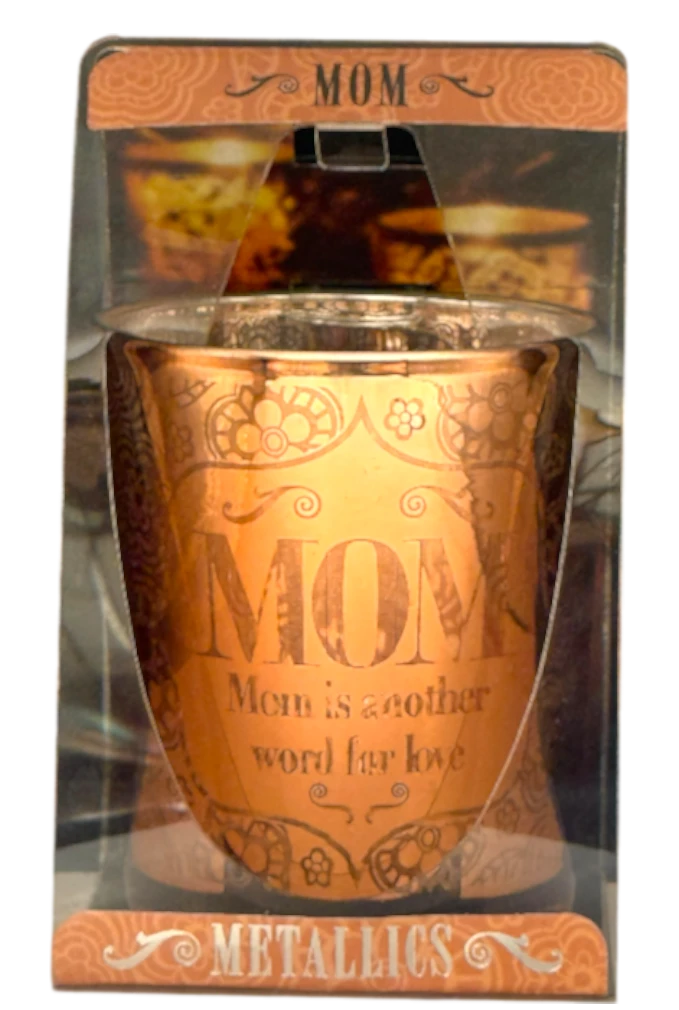 Metallic Candle Pots Mom