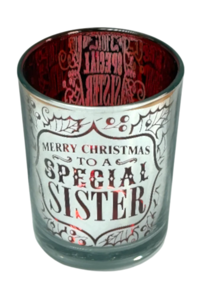 Metallic Candle Pots Special Sister