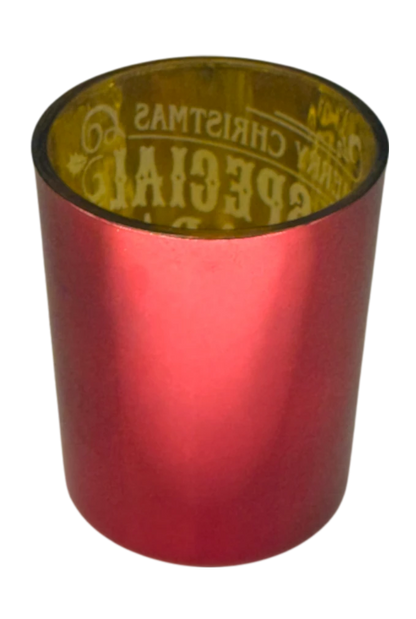Metallic Candle Pots Special Mom & Dad